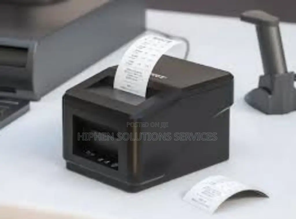 Portable Handheld Thermal Printer for Receipts and Labels