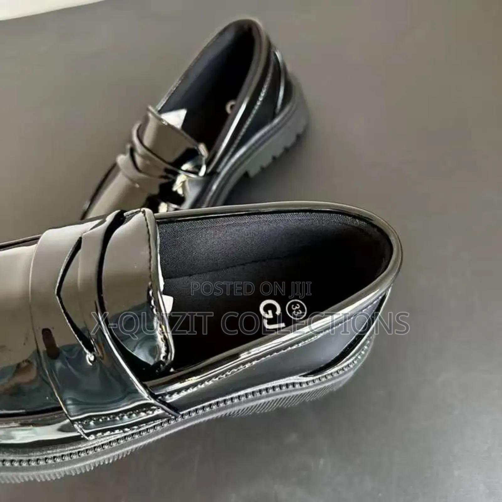 Boys Quality Black Shoe (31-35)