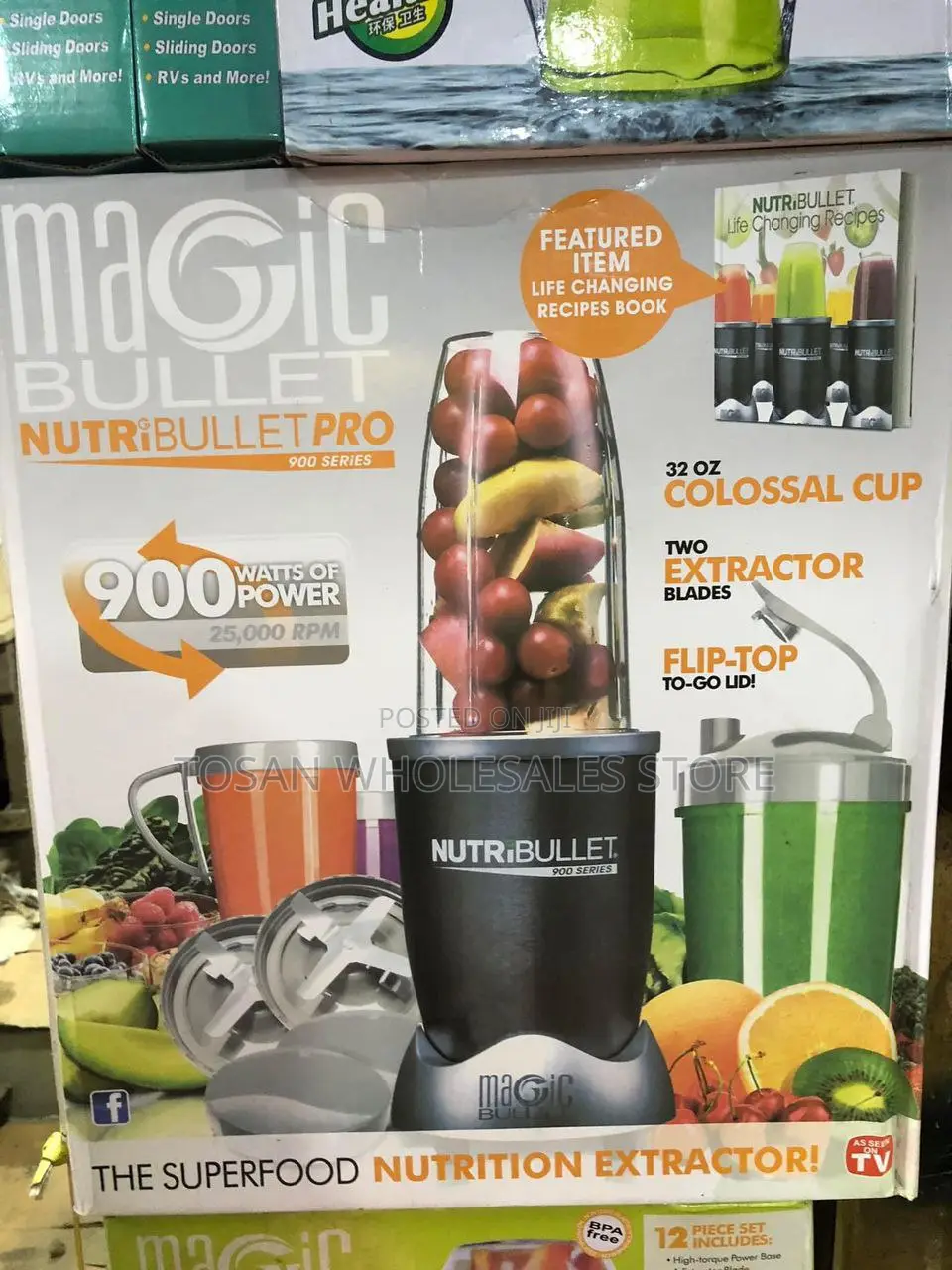 Original Nutribullet Blender - 900w Magic Bullet