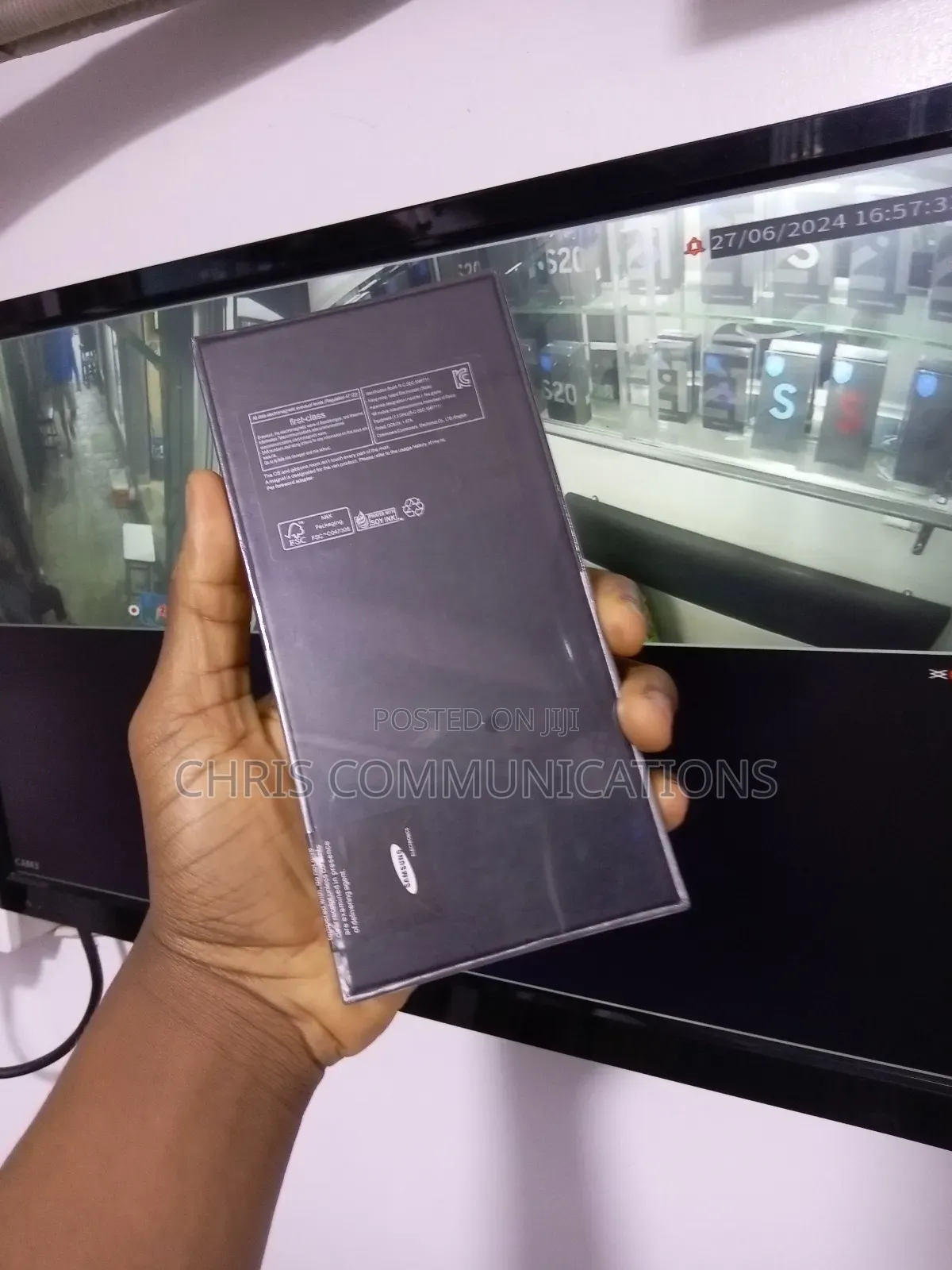 New Samsung Galaxy Z Flip 3 256 GB Black