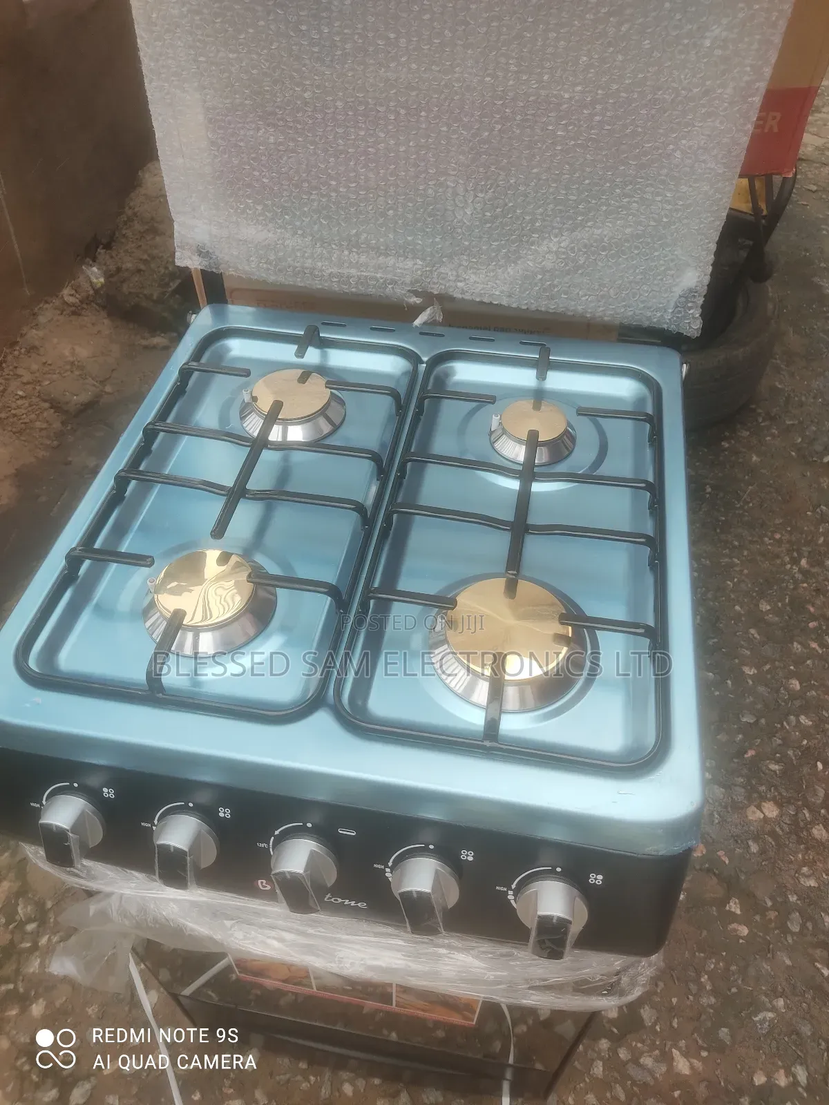 Binatone Automatic Cooker 4 Gas Burner With Oven