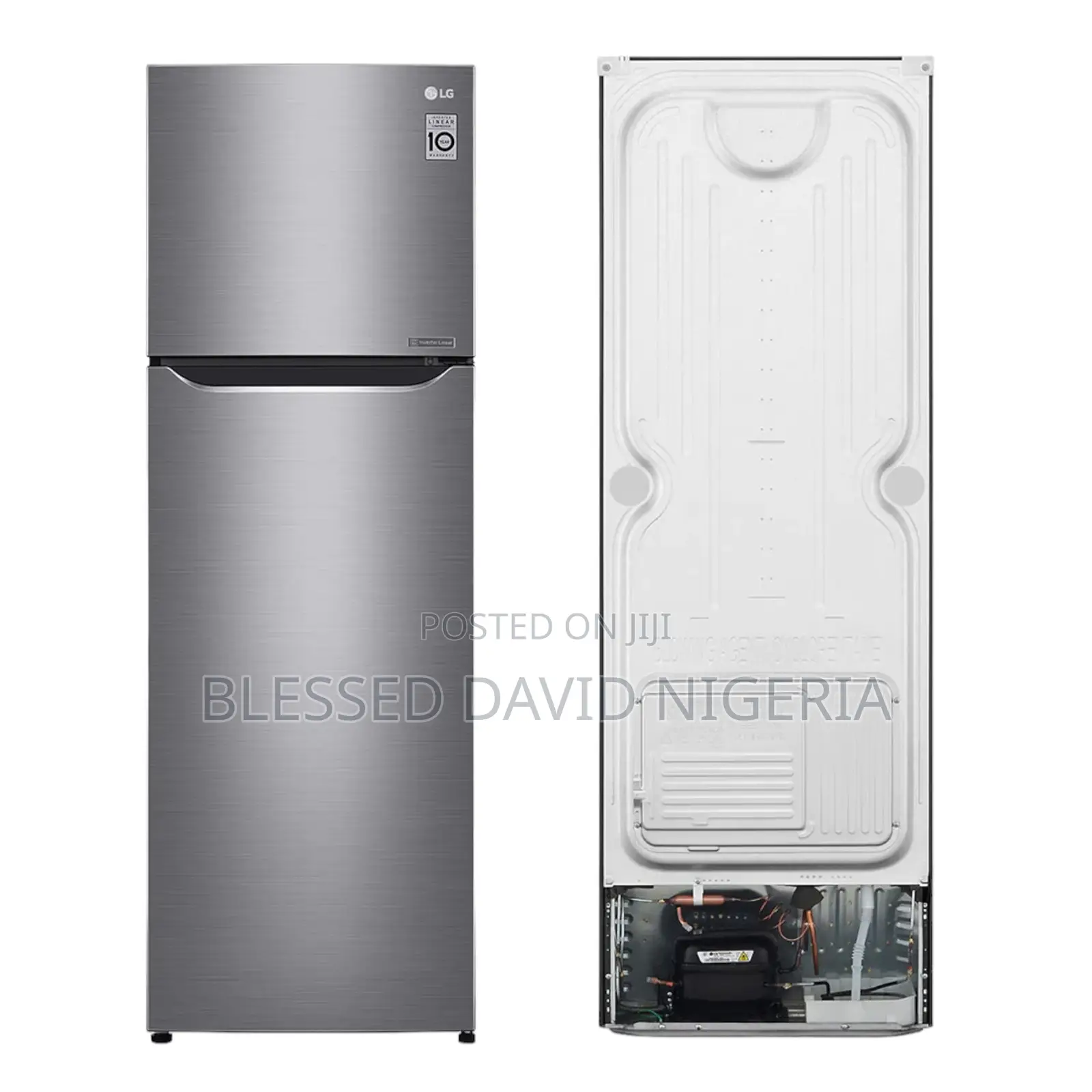LG GN-G272SLCB 279L Top Freezer Refrigerator