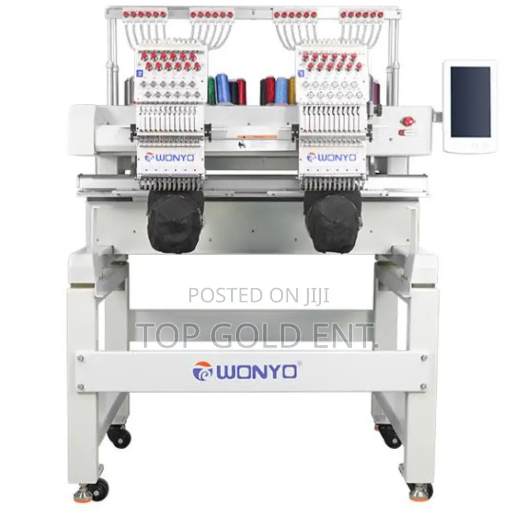 2 Heads Monogram/Embroidery Machine