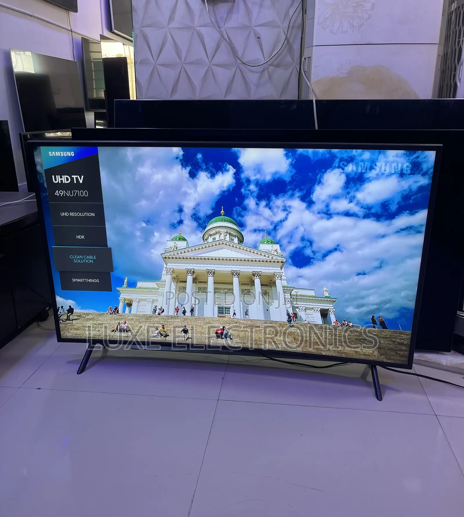 49 Inches Samsung UHD HDR Curved Smart Tv Uk Used