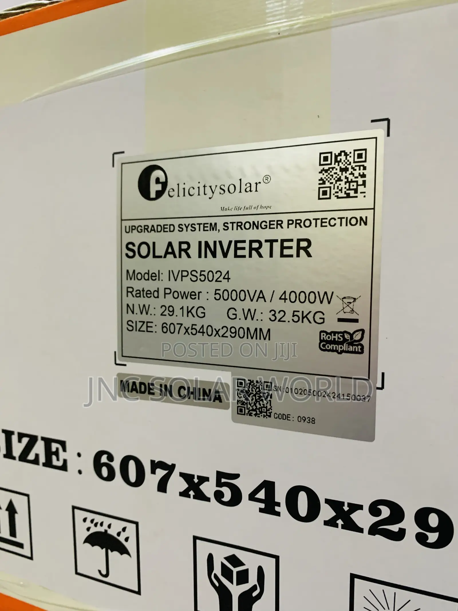 5kva/24v Felicity Inverter