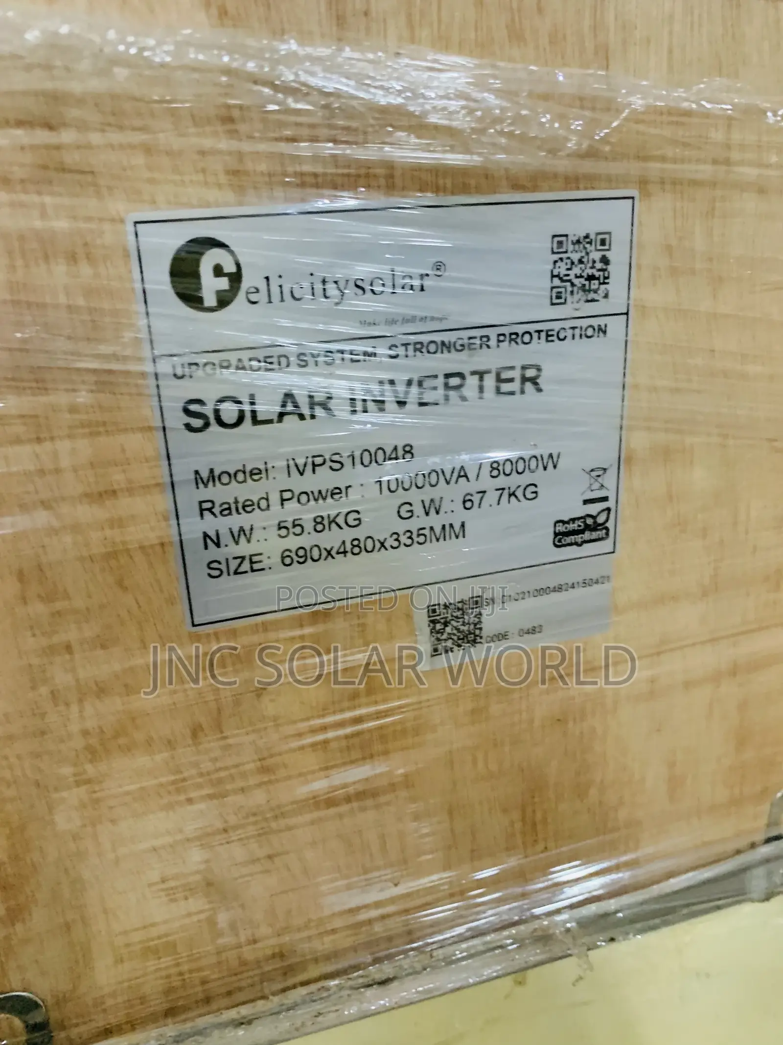 Felicity 10kva/48v Inverter