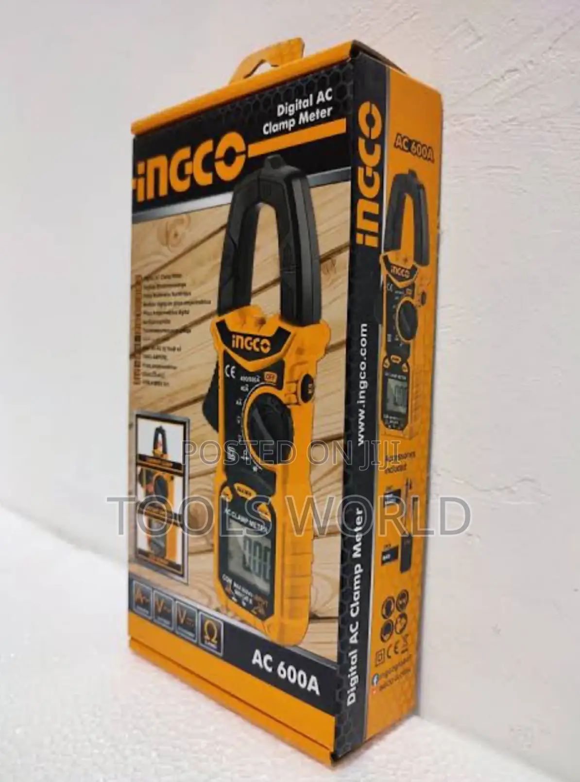 Ingco Digital Ac Clamp Meter Ac 600a (Dcm6003)