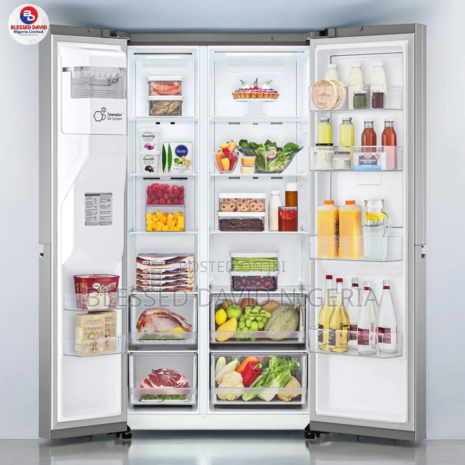 LG GC-J257SLRS 674L Door-in-Door Side by Side Refrigerator