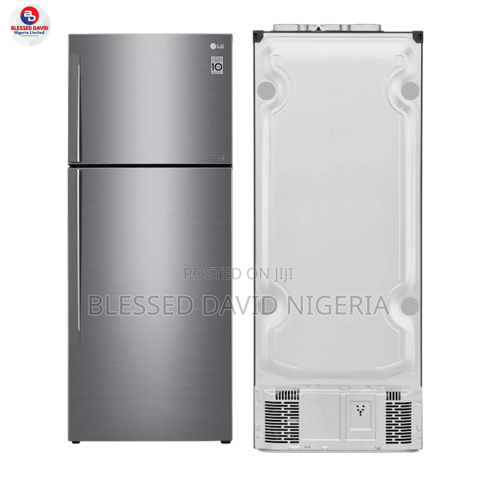 LG GL-C502HLCL 438L Top Freezer Refrigerator
