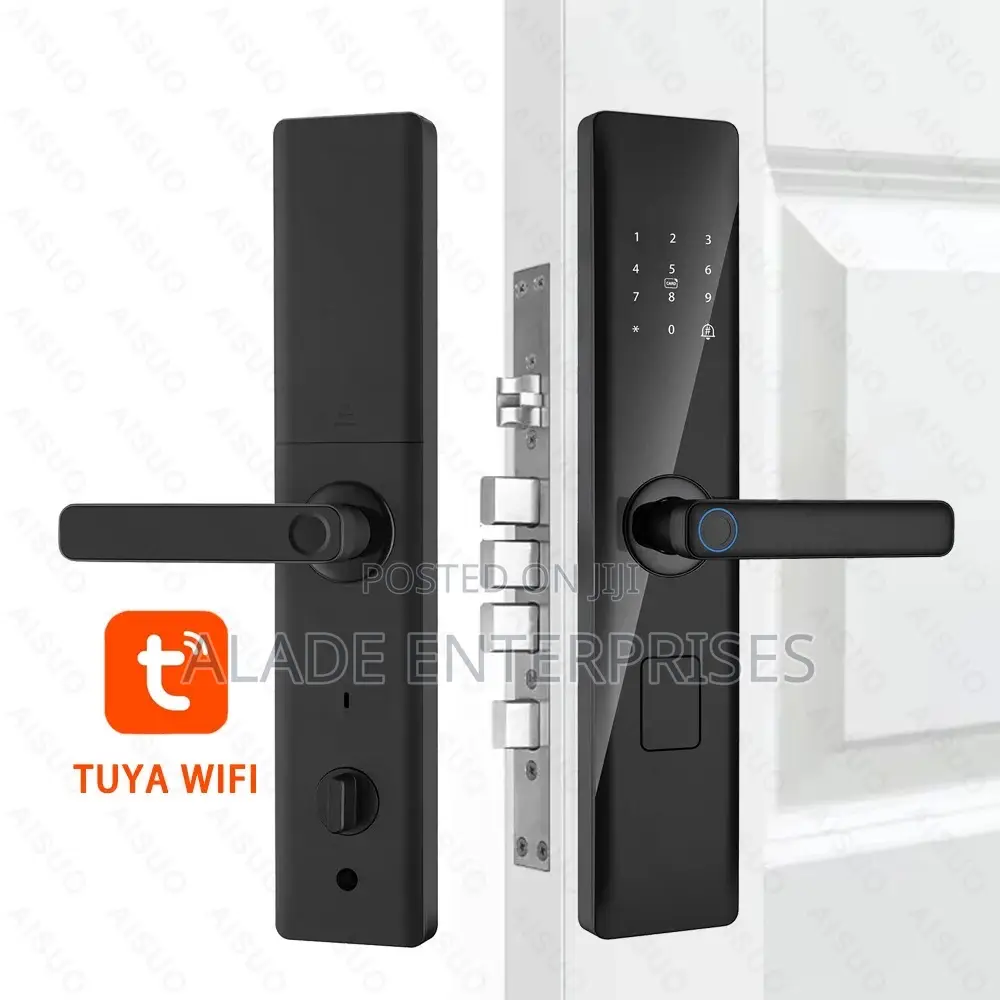 Wifi APP Card Key Unlock Security Smart Door Lock