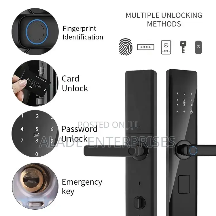 Smart Door Lock Support Wifi Tuya Module