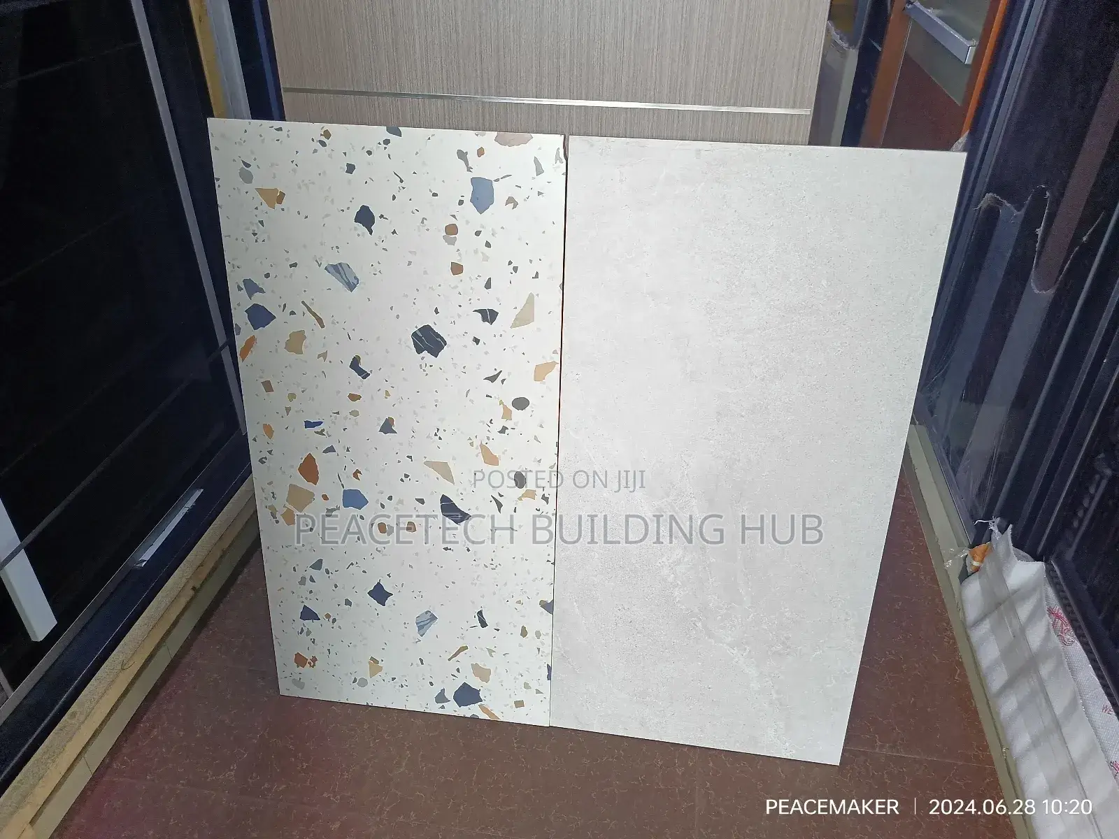 Terrazzo and Grey 60×120 Tiles