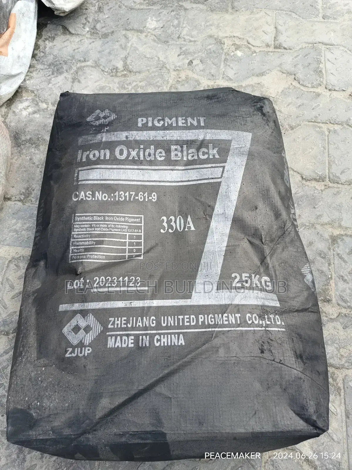 Zjup Pigment Iron Oxide Black