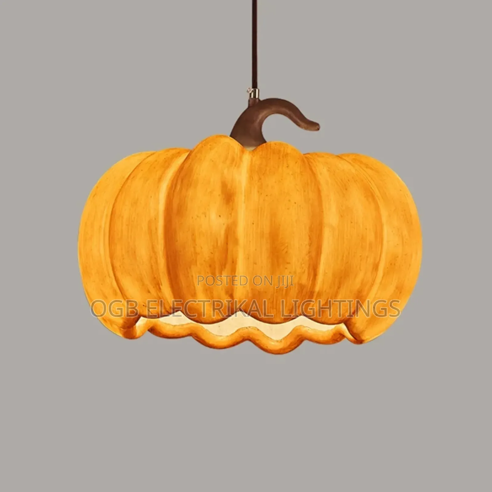 Japanese Style Pumpkin Pendant Lamp