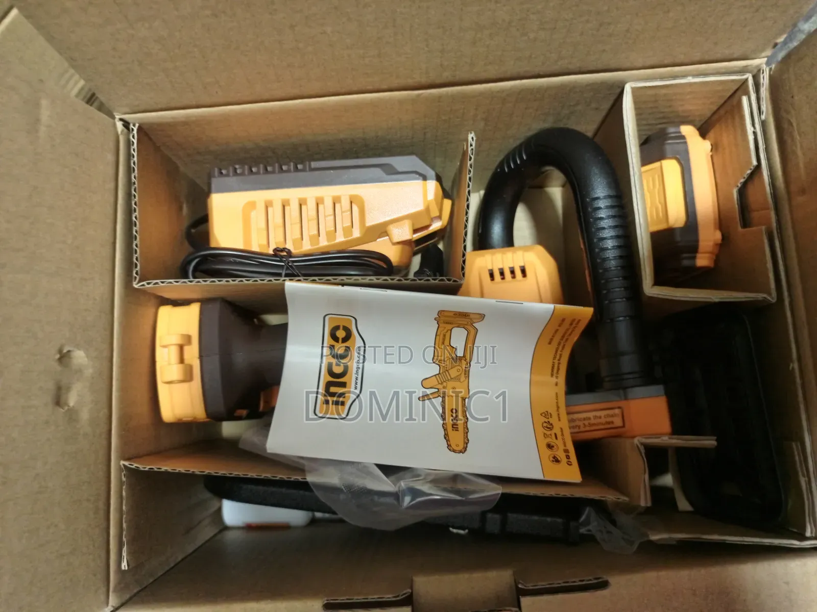 Ingco Cordless Chainsaw 8 Inch 20v Original