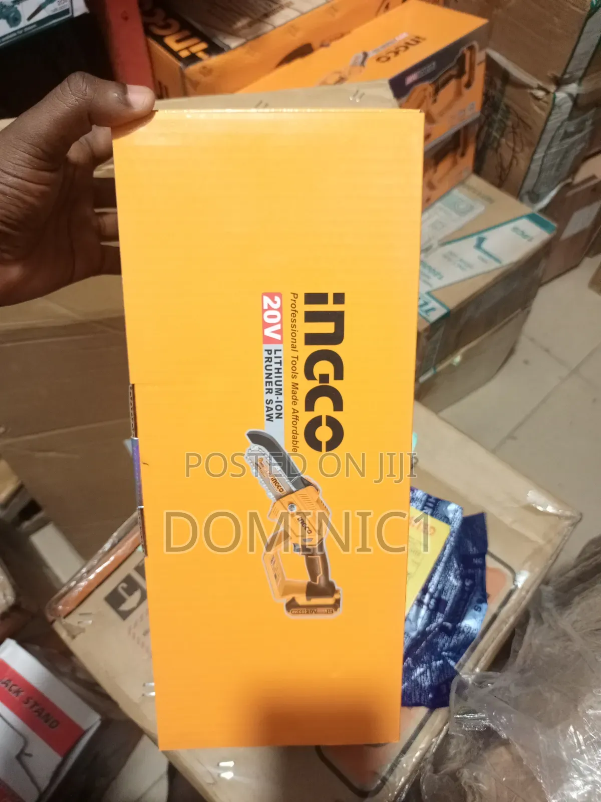 Ingco Cordless Chainsaw 5 Inch 20v Original