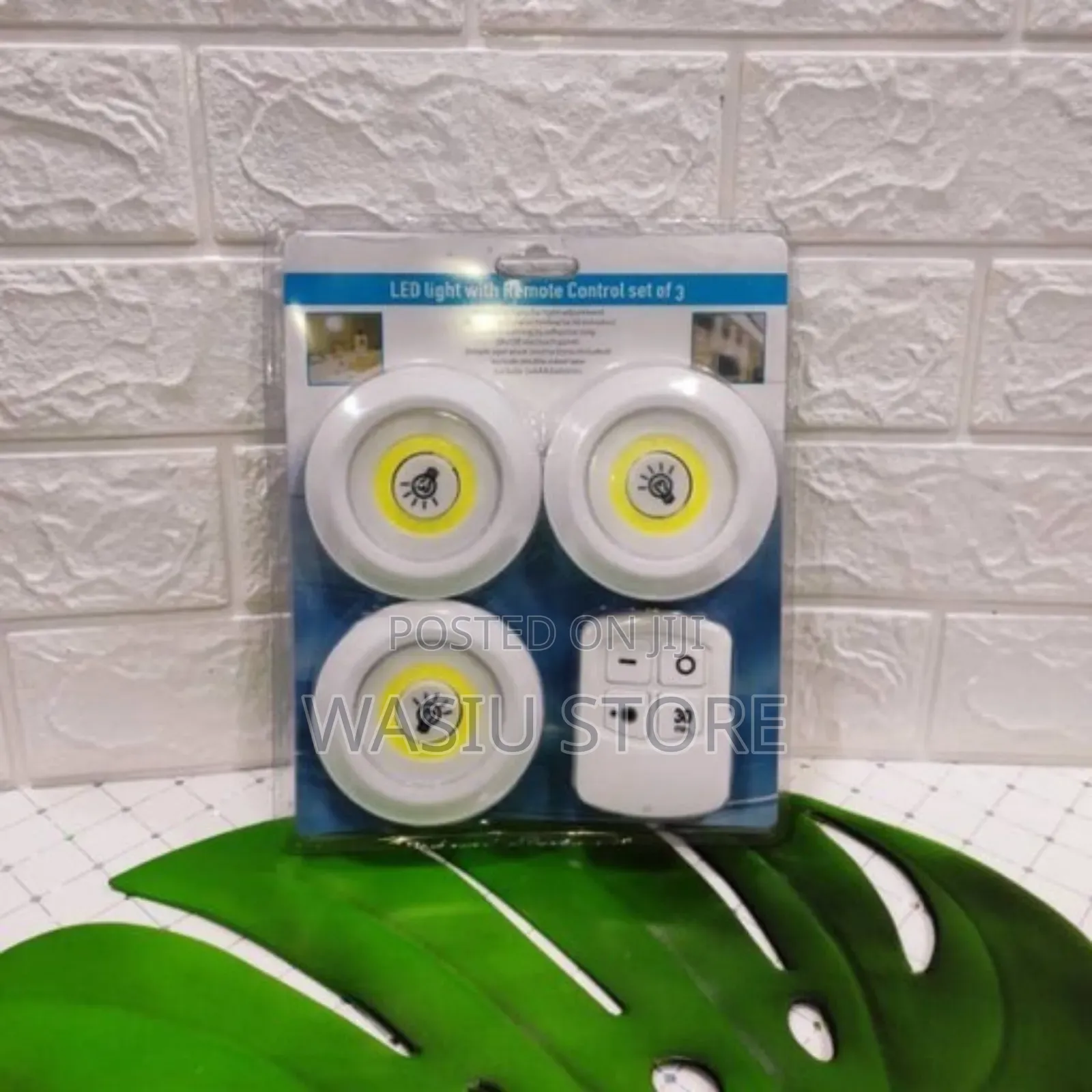 3pcs Led Light With Remote Control