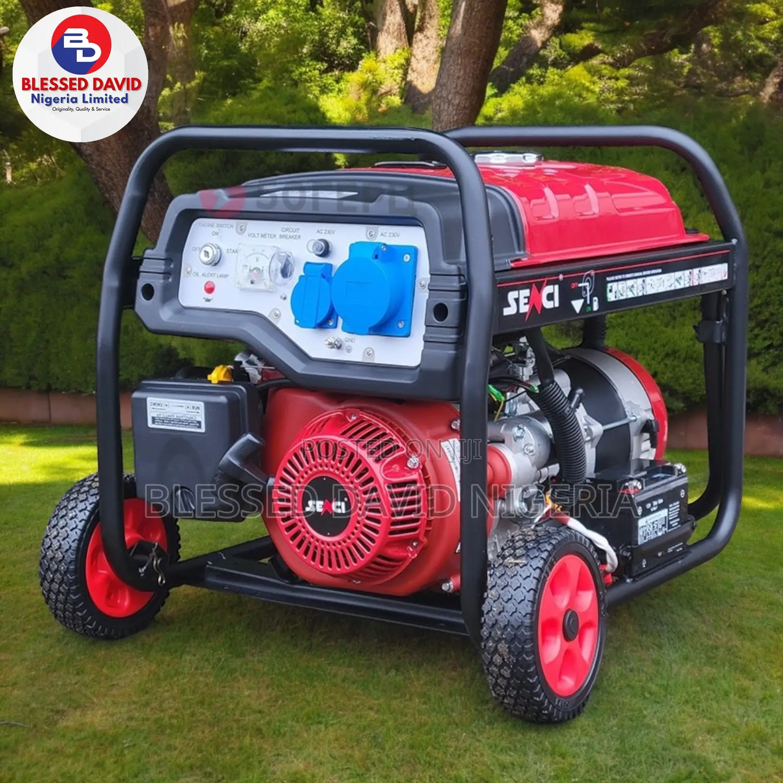 Senci Sc7800e, 5.2kva Key Starter Generator