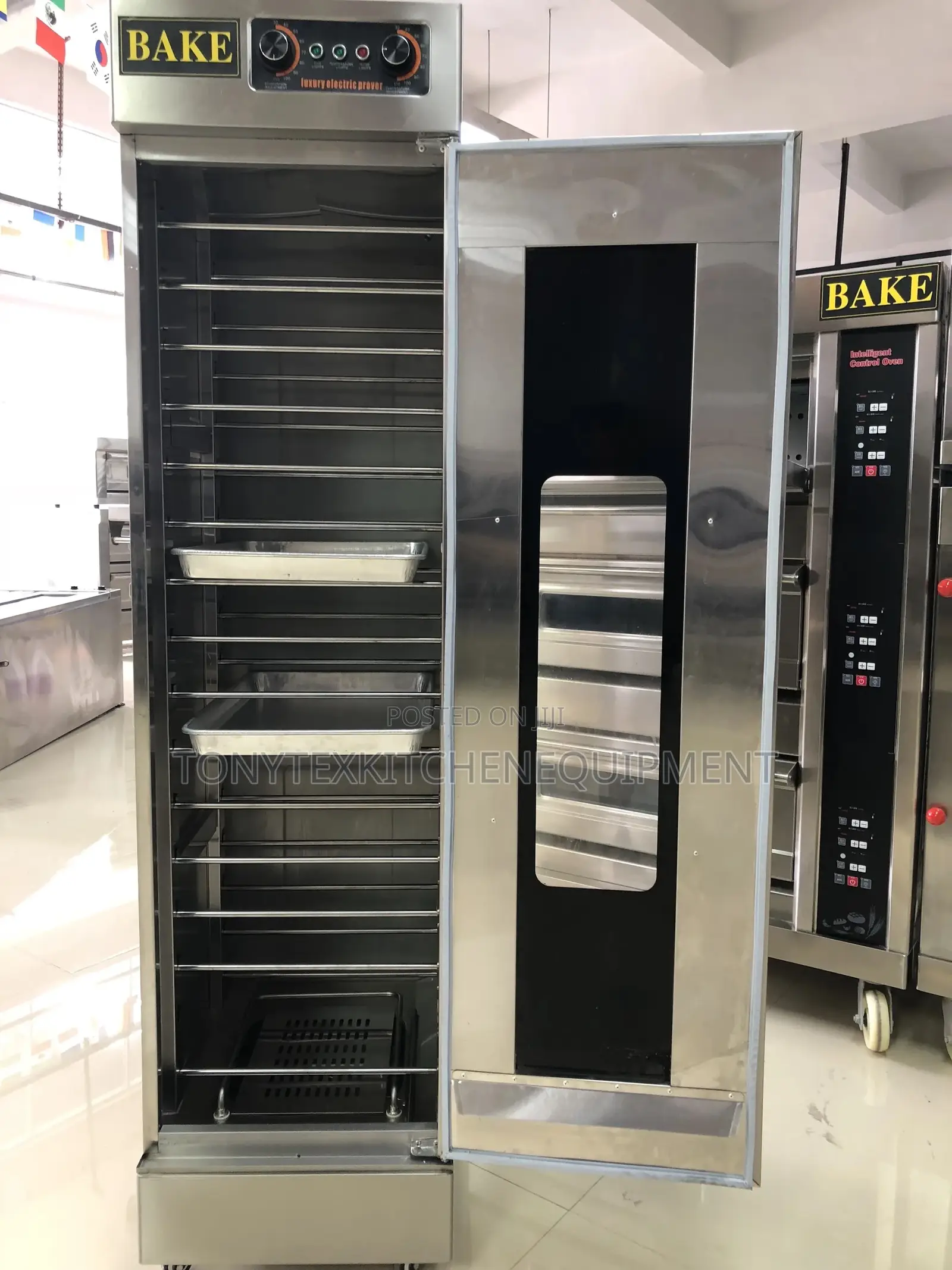 Single Door 16trays Bread Proofer Equipment