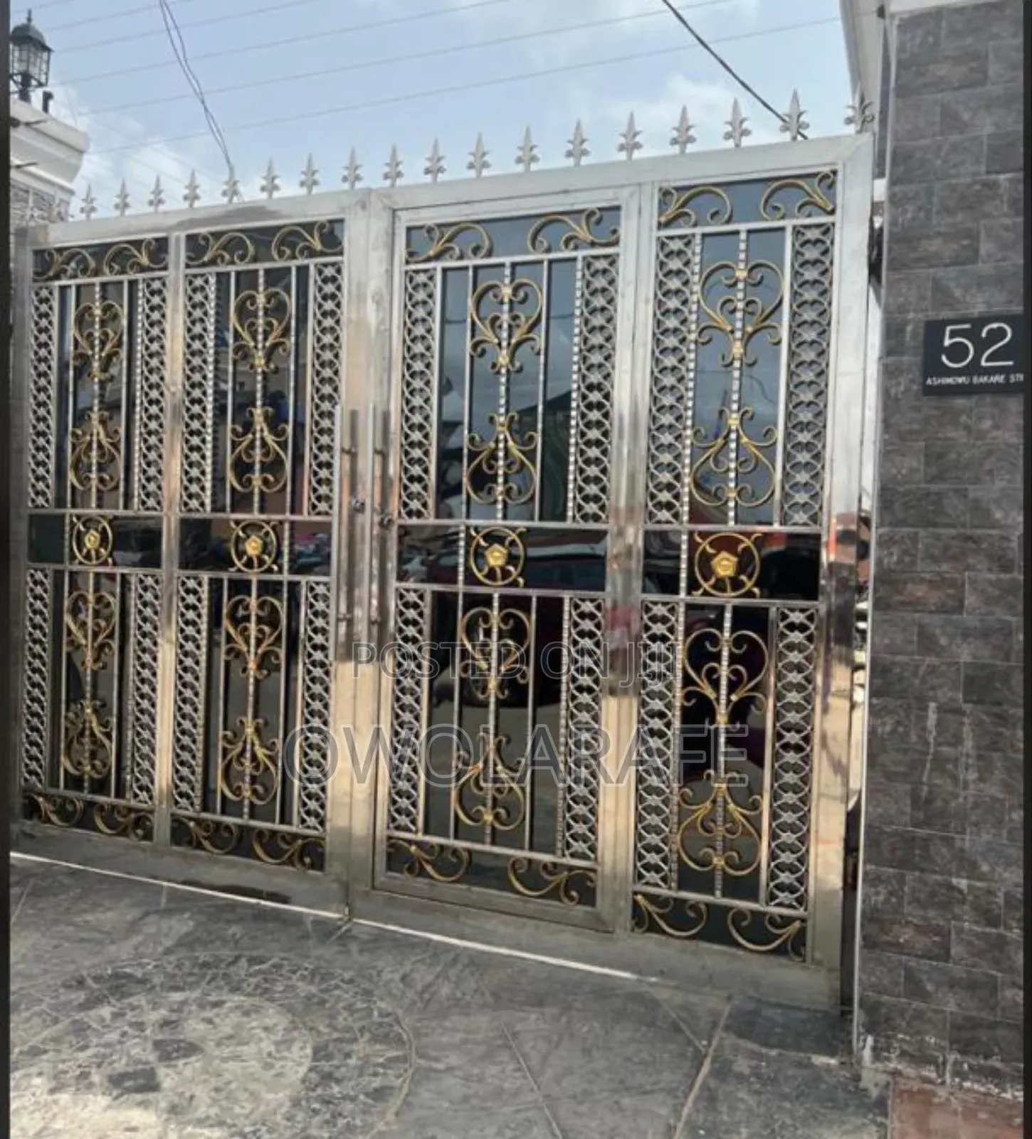 Harmony Stainless Steel Gate Design