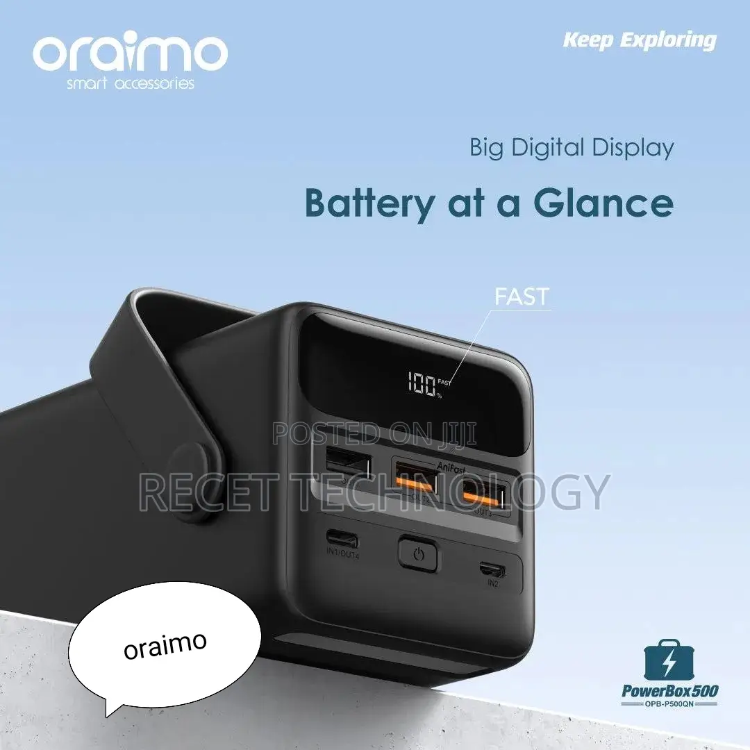 Oraimo Powerbox 500 50000mah 22.5W Power Bank