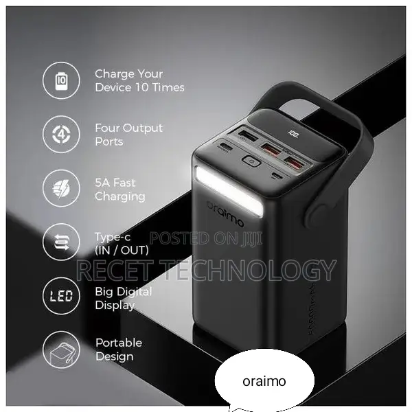 Oraimo Powerbox 500 50000mah 22.5W Power Bank