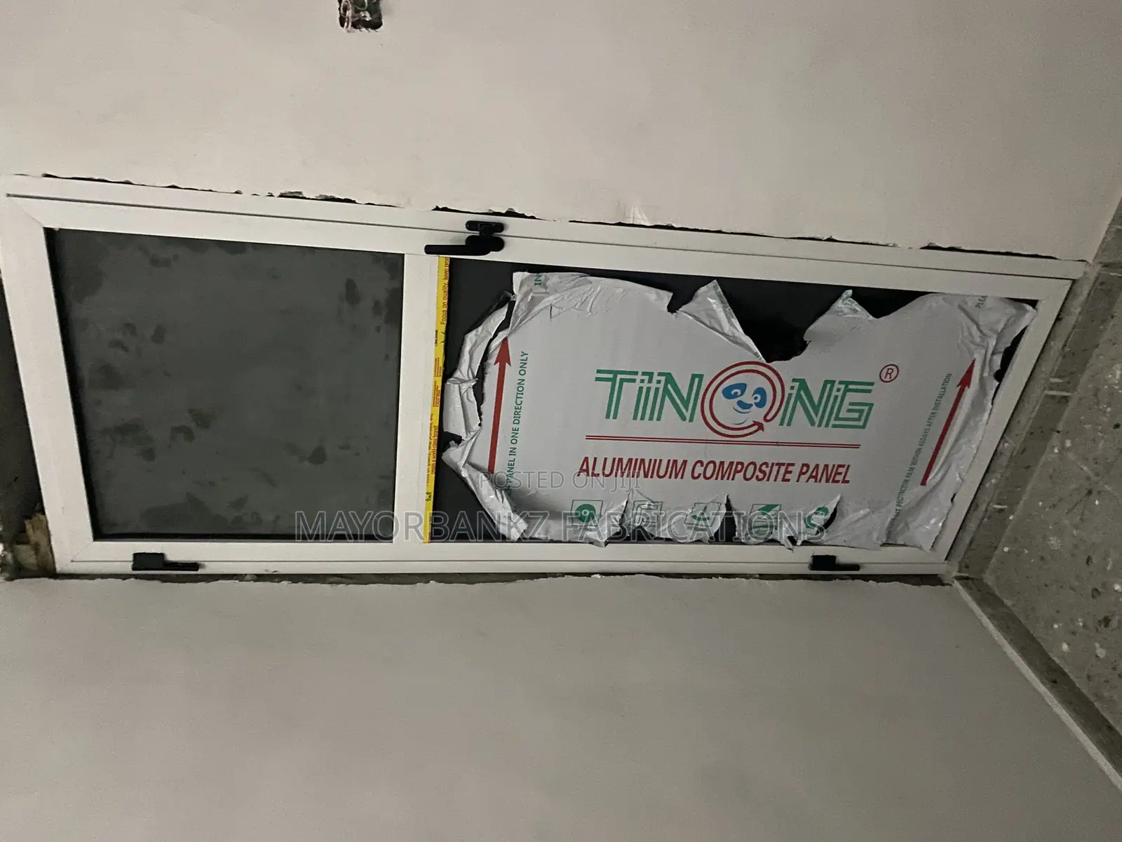 Aluminium Toilet Door