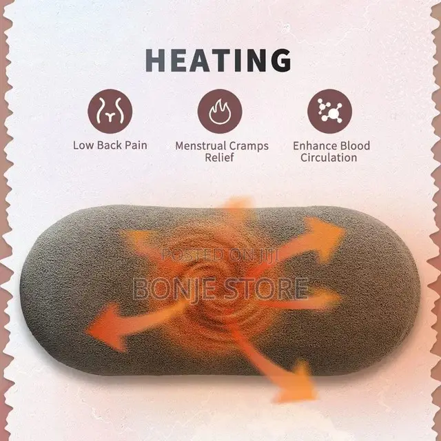 Menstrual Heating Pad, 4 Massage Modes, 3 Heat Levels