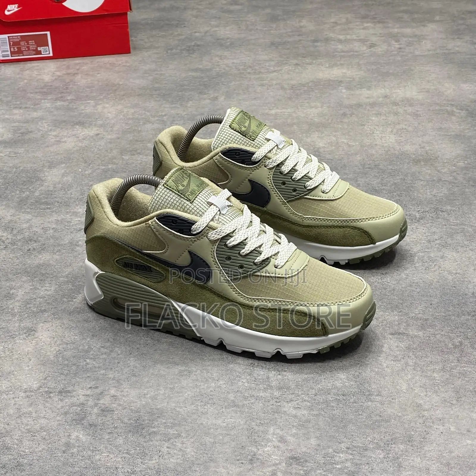 Original Nike Air Max 90 Medium Olive Sneakers