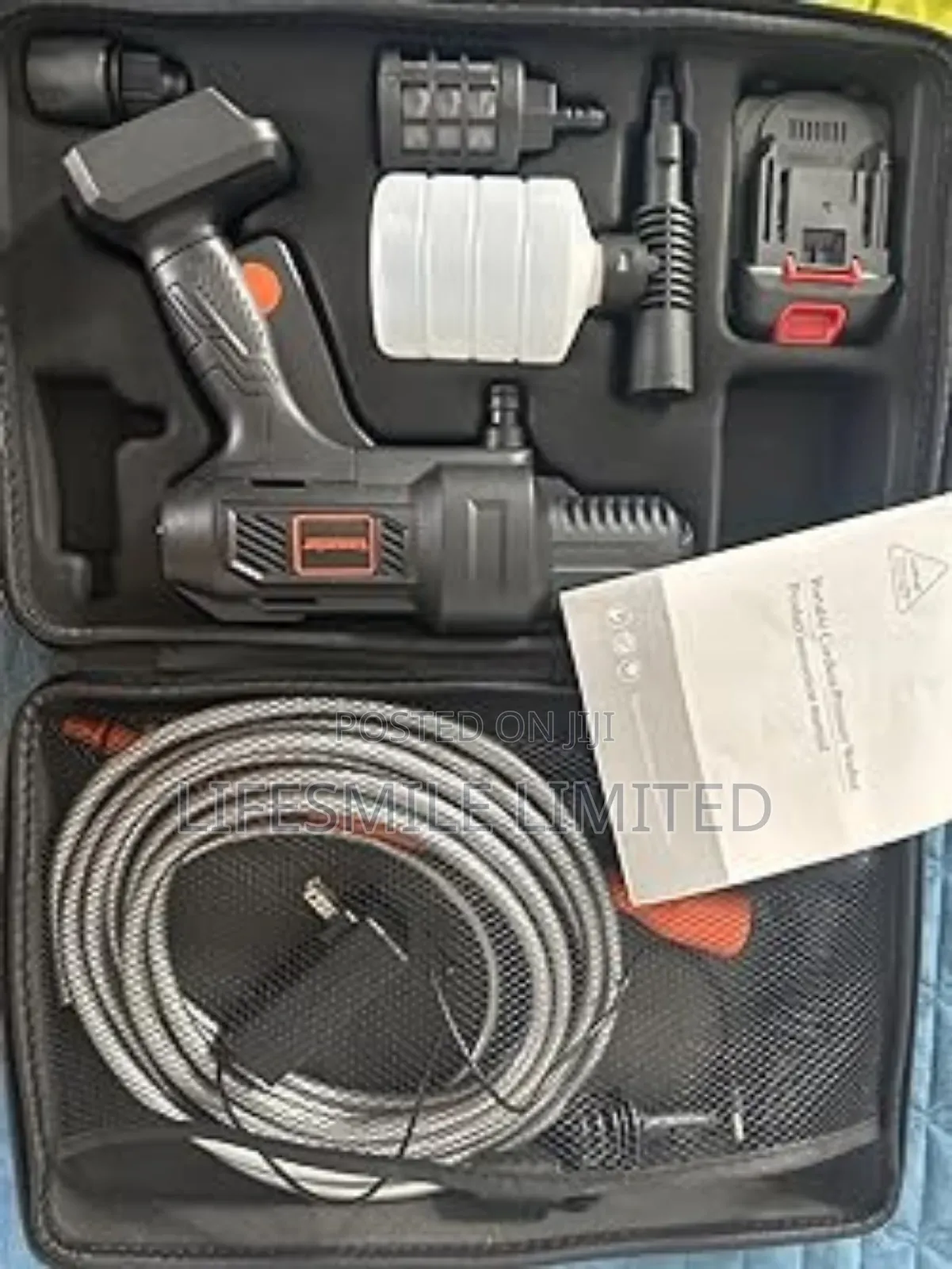 Cordless Pressure Washer Double Battery