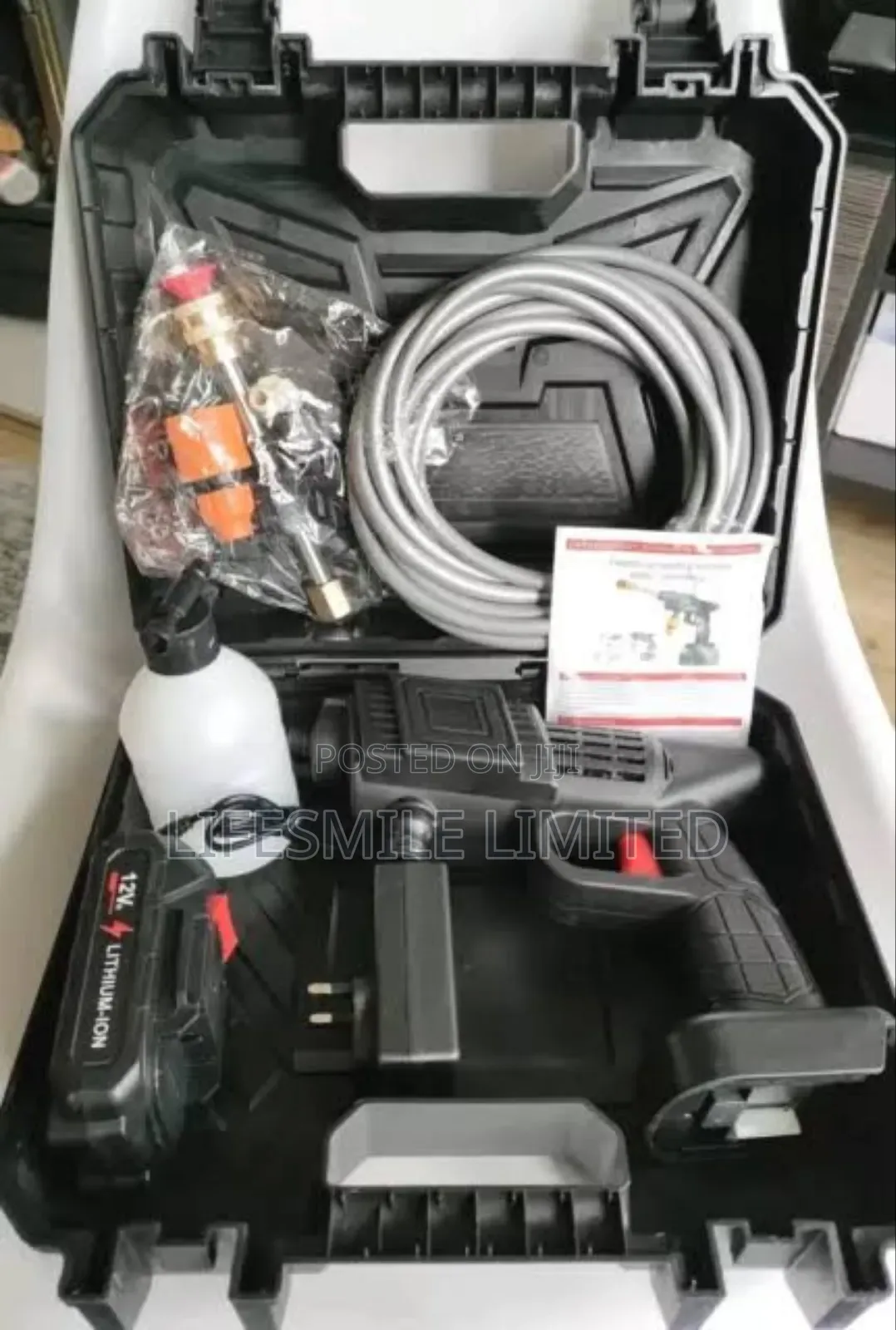 Cordless Pressure Washer Double Battery