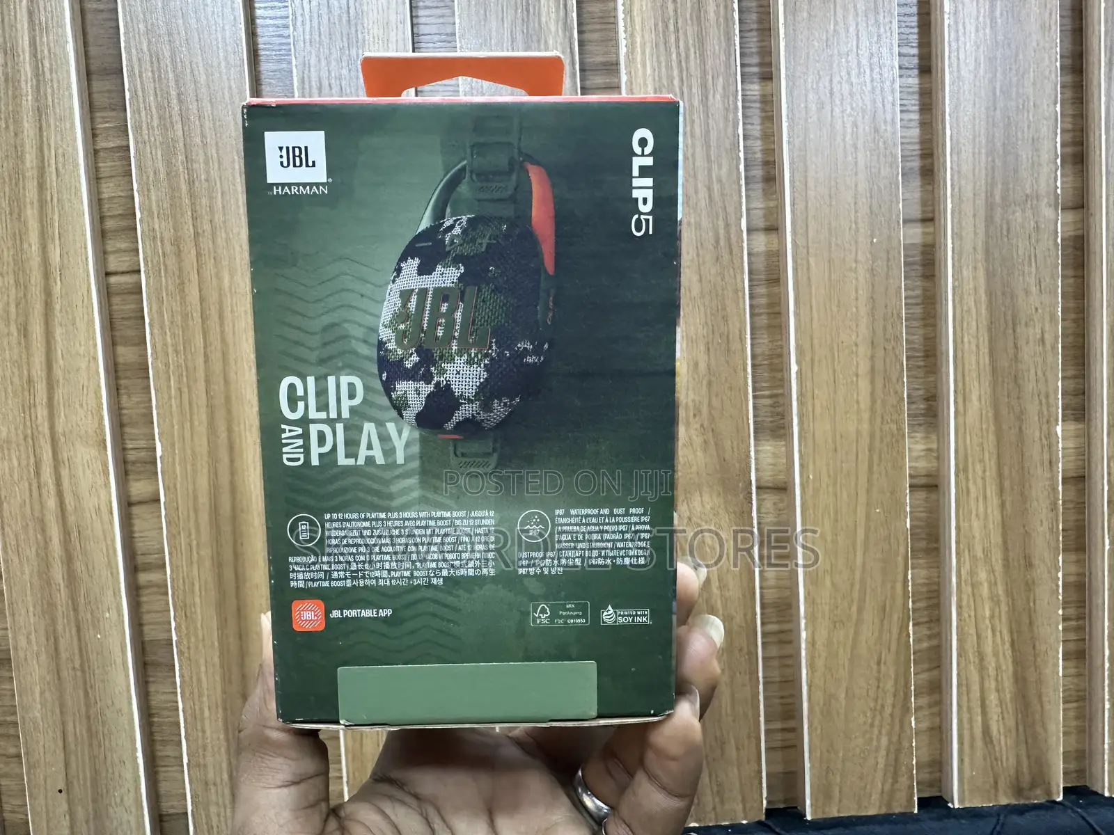 JBL Clip 5 Portable Wireless Speaker