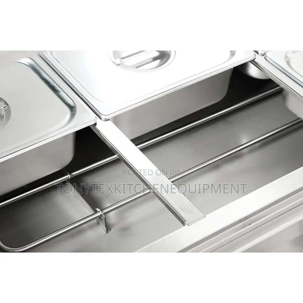 Curved Glass Food Warmer