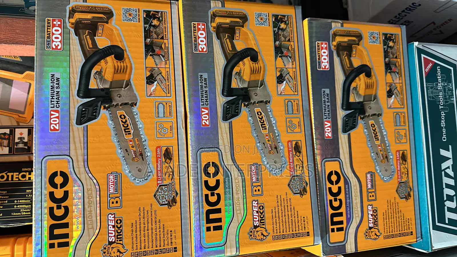 Ingco 8′′ Cordless Chain Saw 20V CGSLI20851