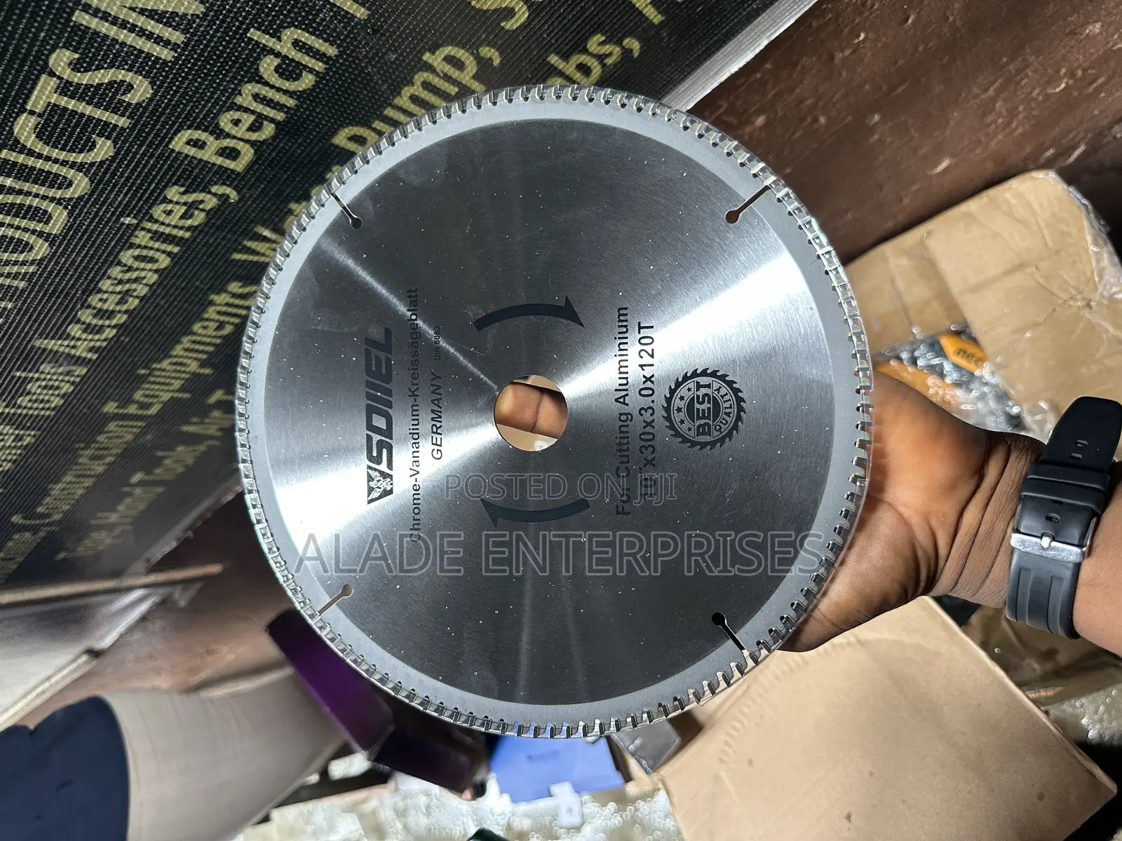 10 Inches 120teeth Aluminum and Board Blade