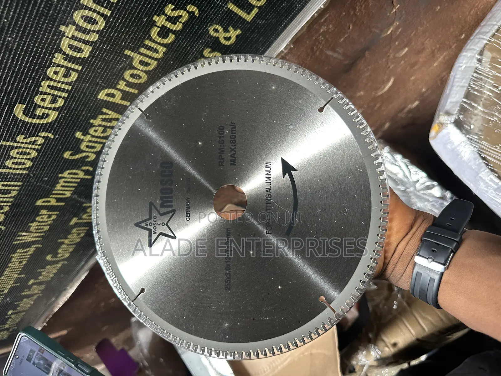 10 Inches 120teeth Aluminum and Board Blade