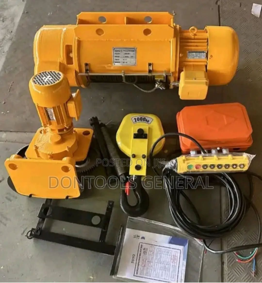 2 Ton Toyo Electric Wire Hoist
