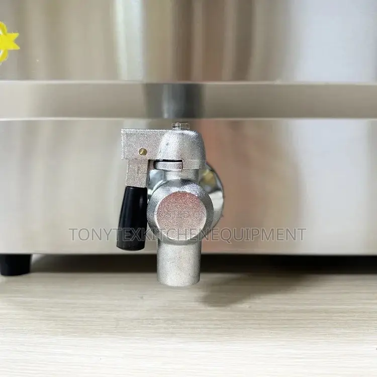 Commercial Electric Two Basket Deep Fryer With Tap