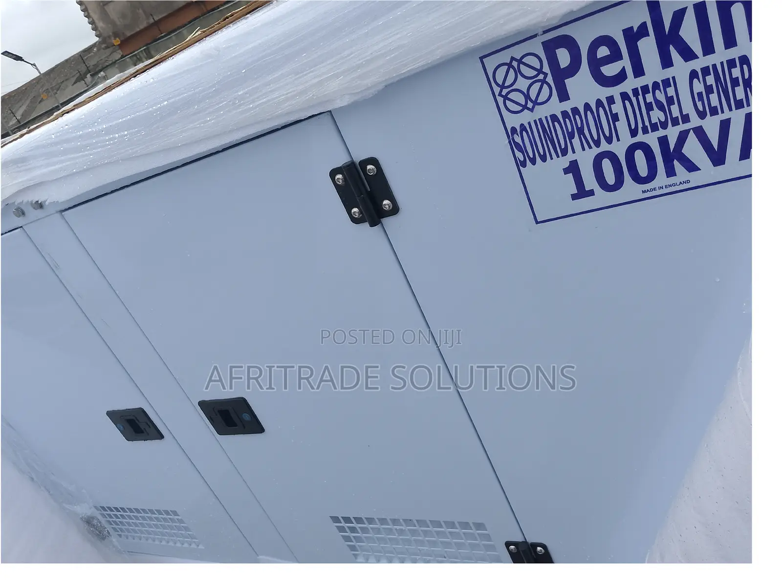 Durable 100kva Perkins Soundproof Diesel Generator