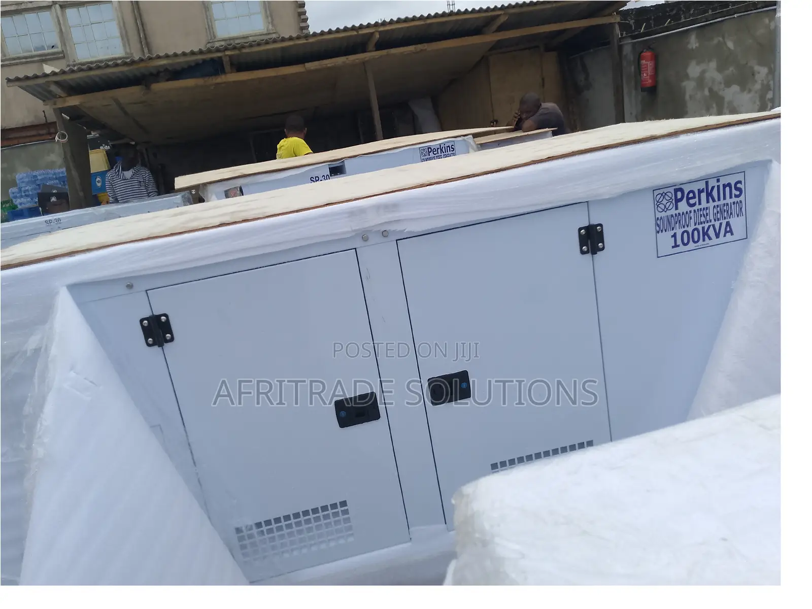 100kva Perkins Soundproof Diesel Generator for Heavy Duty