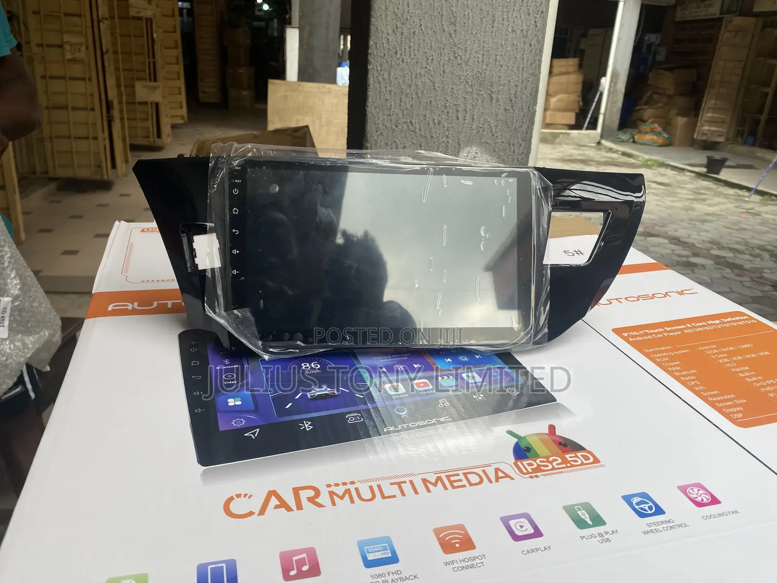 Toyota Corolla 2014-2016 Android Navigation System