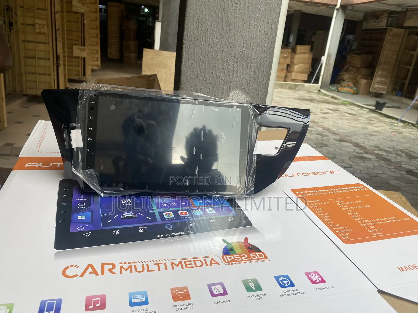 Toyota Corolla 2014-2016 Android Navigation System