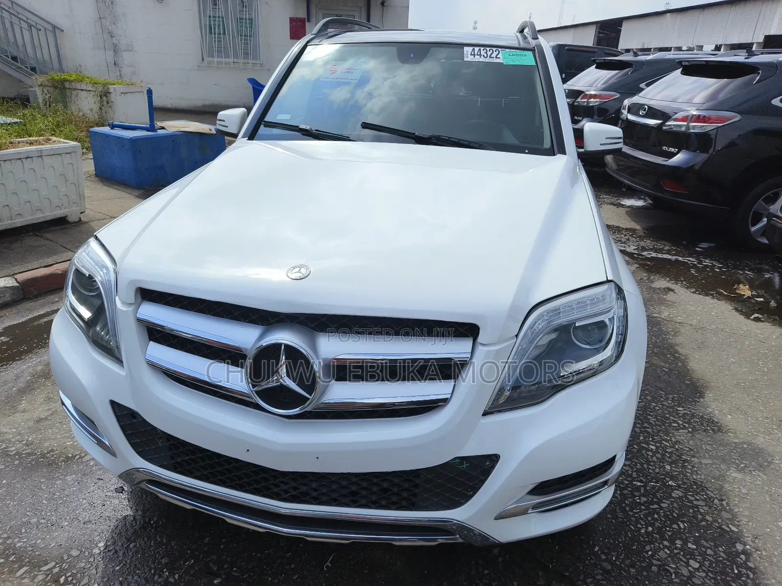 Mercedes-Benz GLK-Class 350 4MATIC 2014 White