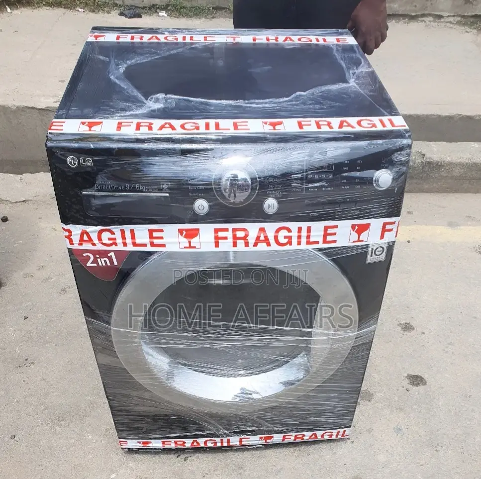 Lg 9kg Washing Machine Wash and Dry [Inverter Drive] +Hose
