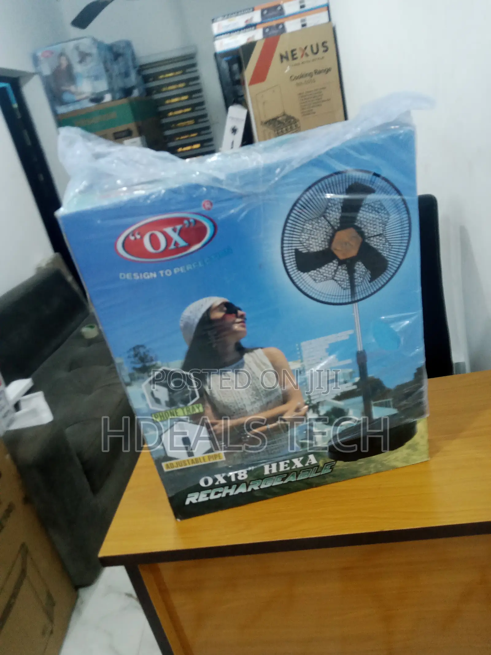 OX Rechargeable Fan - 18 Inches