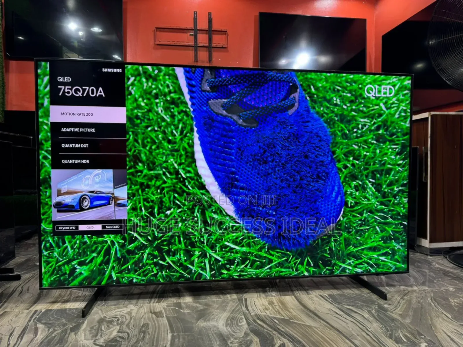 Samsung 75" Class Qled Q70A Series Quantum HDR Smart TV
