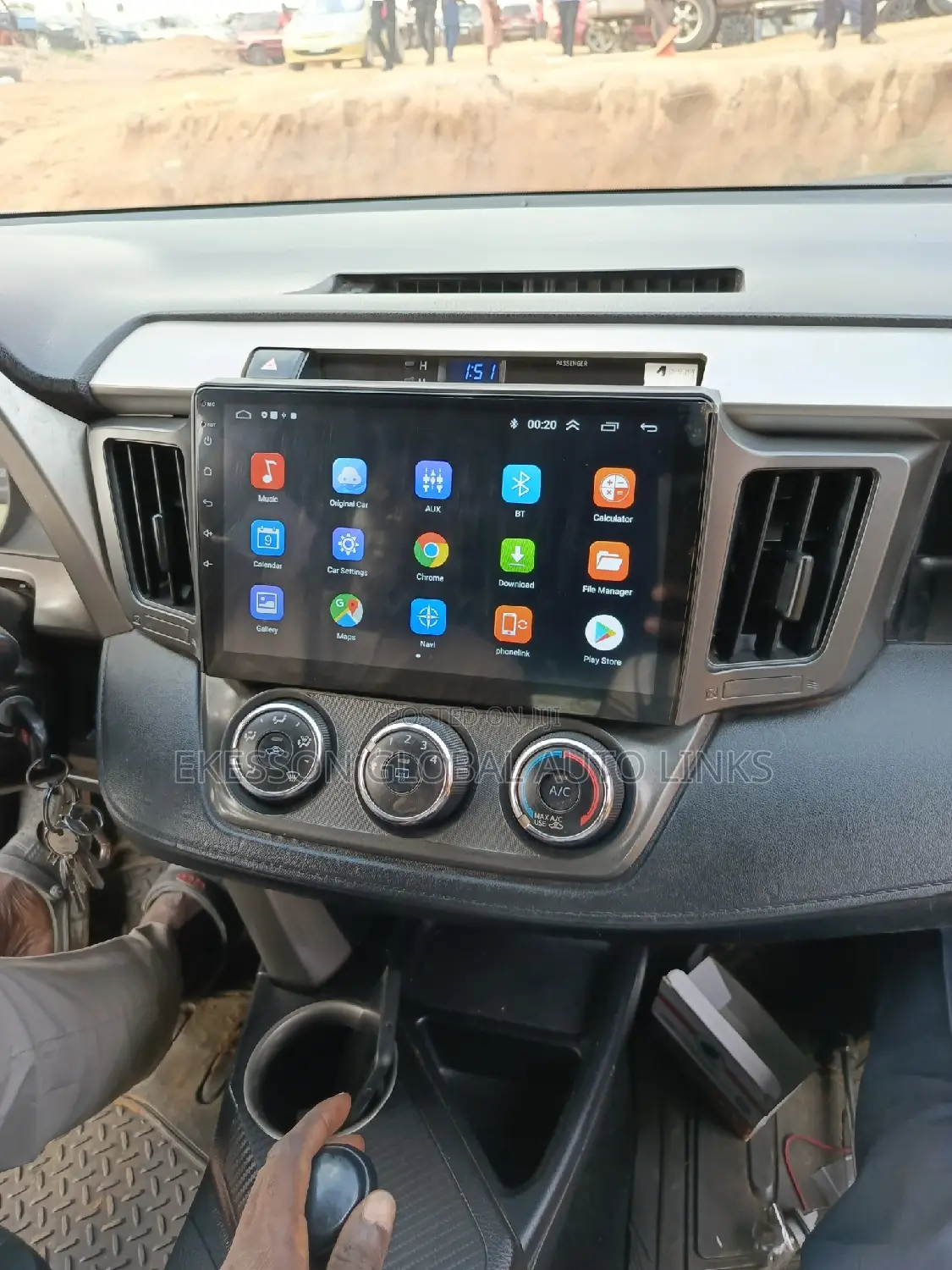 Toyota Rav4 2015 Android Screen With Reverse Camera and GPS