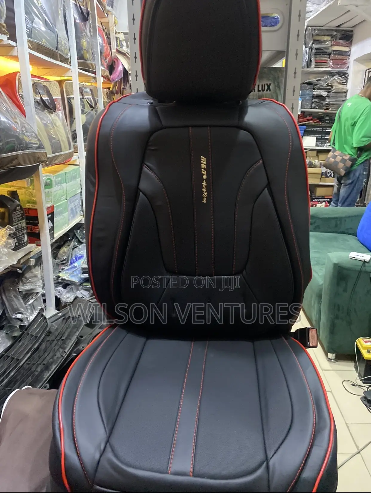 Follow Come Highlander 7 Seater Seat Black