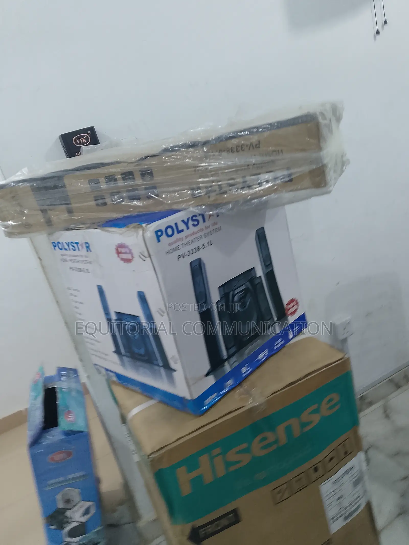 Brand New Polystar Home Theater With USB Card Reader