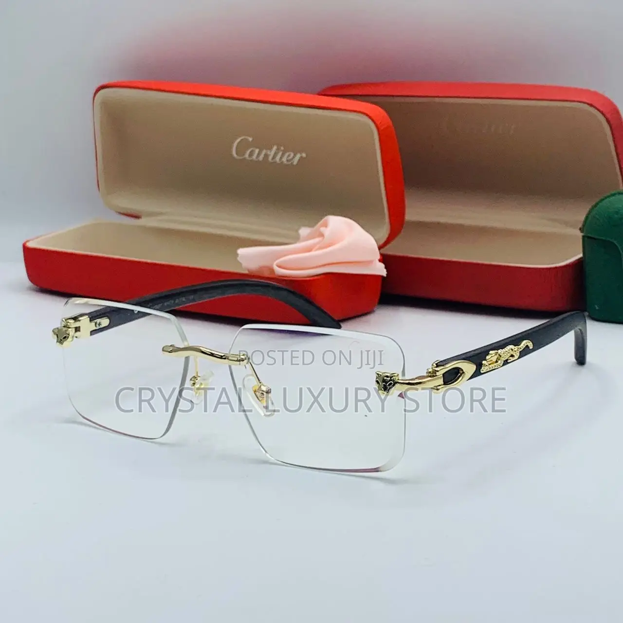 Cartier Quality Luxury Men Glasses
